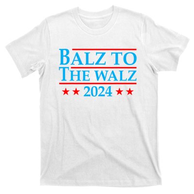 Balz To The Walz 2024 Kamala Harris Tim Waltz Election T-Shirt