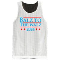 Balz To The Walz 2024 Kamala Harris Tim Waltz Election Mesh Reversible Basketball Jersey Tank