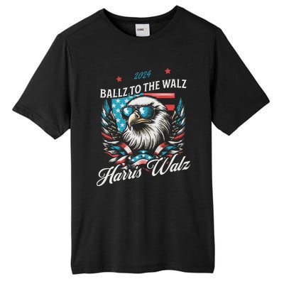 Ballz To The Walz Harris Walz 2024 Sunglasses Eagle Election Tall Fusion ChromaSoft Performance T-Shirt