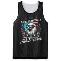 Ballz To The Walz Harris Walz 2024 Sunglasses Eagle Election Mesh Reversible Basketball Jersey Tank