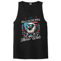 Ballz To The Walz Harris Walz 2024 Sunglasses Eagle Election PosiCharge Competitor Tank