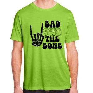 Bad Two The Bone Birthday 2nd 2 Years Old Birthday Boy Girl Adult ChromaSoft Performance T-Shirt