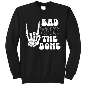 Bad Two The Bone Birthday 2nd 2 Years Old Birthday Boy Girl Sweatshirt