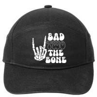 Bad Two The Bone Birthday 2nd 2 Years Old Birthday Boy Girl 7-Panel Snapback Hat