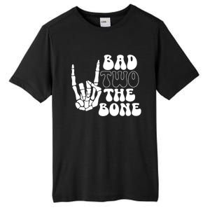 Bad Two The Bone Birthday 2nd 2 Years Old Birthday Boy Girl Tall Fusion ChromaSoft Performance T-Shirt