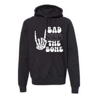 Bad Two The Bone Birthday 2nd 2 Years Old Birthday Boy Girl Premium Hoodie