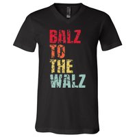 Balz To The Walz Harris Walz 2024 V-Neck T-Shirt