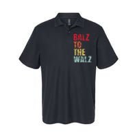 Balz To The Walz Harris Walz 2024 Softstyle Adult Sport Polo