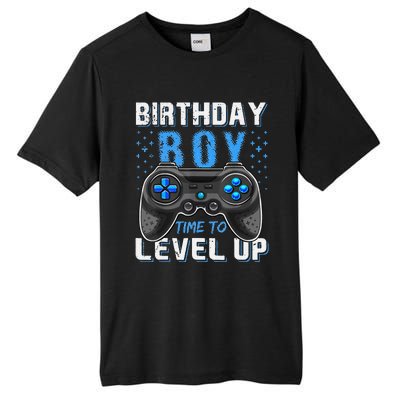 Birthday Time To Level Up Video Game Birthday Gamer Gift Tall Fusion ChromaSoft Performance T-Shirt