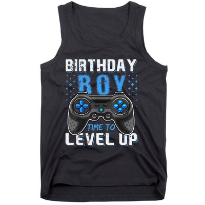 Birthday Time To Level Up Video Game Birthday Gamer Gift Tank Top