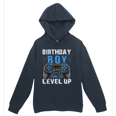 Birthday Time To Level Up Video Game Birthday Gamer Gift Urban Pullover Hoodie