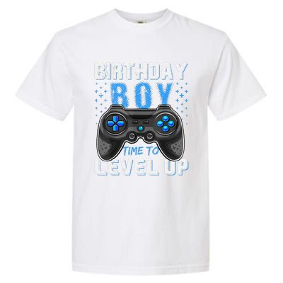 Birthday Time To Level Up Video Game Birthday Gamer Gift Garment-Dyed Heavyweight T-Shirt