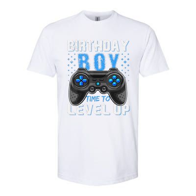 Birthday Time To Level Up Video Game Birthday Gamer Gift Softstyle CVC T-Shirt