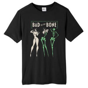 Bad To The Bone Girl Skeleton Tall Fusion ChromaSoft Performance T-Shirt