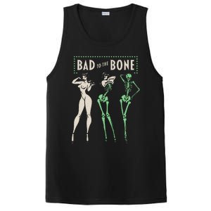 Bad To The Bone Girl Skeleton PosiCharge Competitor Tank