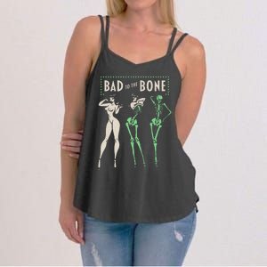 Bad To The Bone Girl Skeleton Women's Strappy Tank