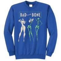 Bad To The Bone Girl Skeleton Sweatshirt