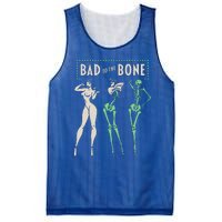 Bad To The Bone Girl Skeleton Mesh Reversible Basketball Jersey Tank