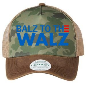 Balz To The Walz 2024 Kamala Harris Tim Waltz Election Legacy Tie Dye Trucker Hat