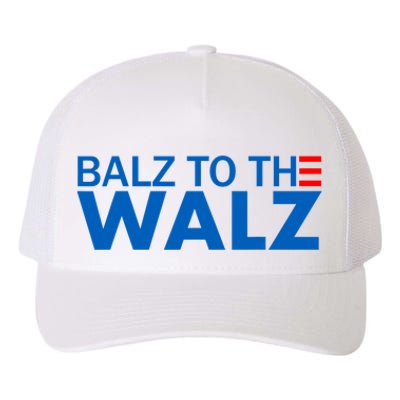 Balz To The Walz 2024 Kamala Harris Tim Waltz Election Yupoong Adult 5-Panel Trucker Hat