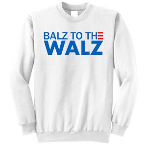 Balz To The Walz 2024 Kamala Harris Tim Waltz Election Sweatshirt