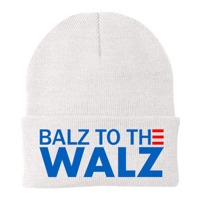 Balz To The Walz 2024 Kamala Harris Tim Waltz Election Knit Cap Winter Beanie