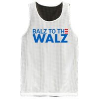 Balz To The Walz 2024 Kamala Harris Tim Waltz Election Mesh Reversible Basketball Jersey Tank