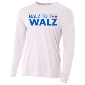 Balz To The Walz 2024 Kamala Harris Tim Waltz Election Cooling Performance Long Sleeve Crew