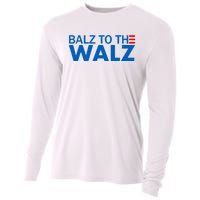 Balz To The Walz 2024 Kamala Harris Tim Waltz Election Cooling Performance Long Sleeve Crew