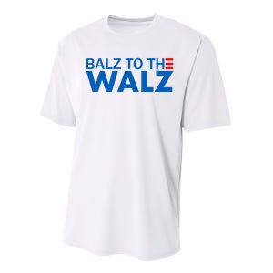 Balz To The Walz 2024 Kamala Harris Tim Waltz Election Performance Sprint T-Shirt