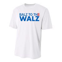 Balz To The Walz 2024 Kamala Harris Tim Waltz Election Performance Sprint T-Shirt