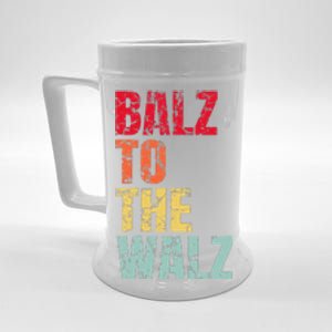 Balz To The Walz Harris Walz 2024 Gift Beer Stein