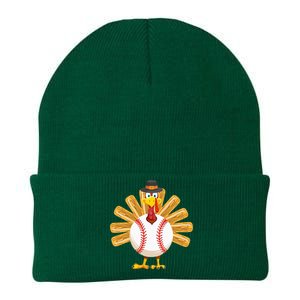 Baseball Turkey Thanksgiving Knit Cap Winter Beanie