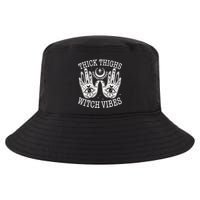 Boho Thick Thighs Witch Vibes Cool Comfort Performance Bucket Hat