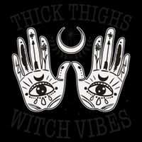Boho Thick Thighs Witch Vibes Mug