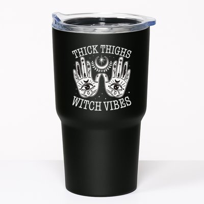 Boho Thick Thighs Witch Vibes Tumbler