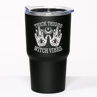 Boho Thick Thighs Witch Vibes Tumbler