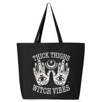 Boho Thick Thighs Witch Vibes 25L Jumbo Tote