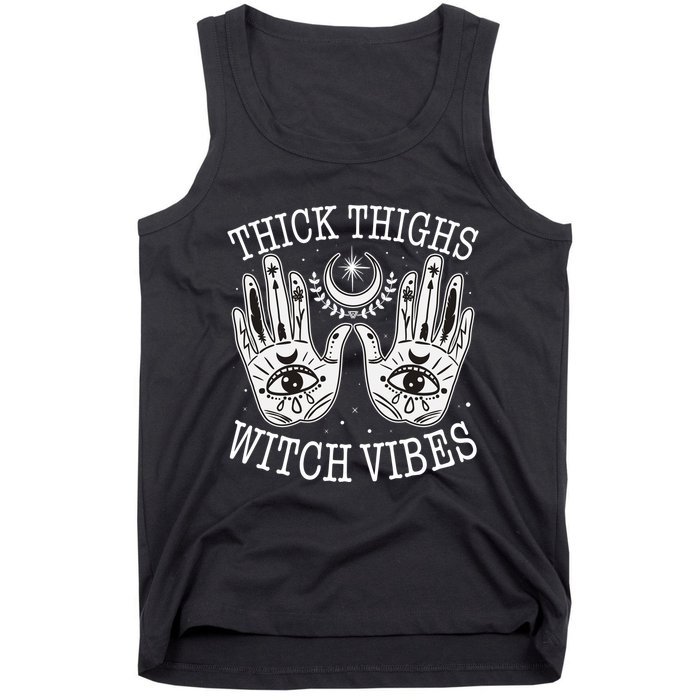 Boho Thick Thighs Witch Vibes Tank Top