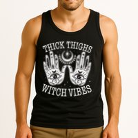 Boho Thick Thighs Witch Vibes Tank Top