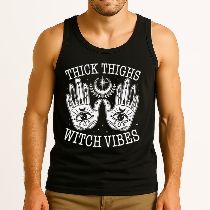 Boho Thick Thighs Witch Vibes Tank Top