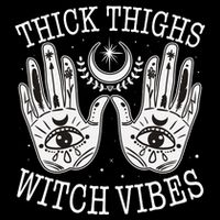 Boho Thick Thighs Witch Vibes Tank Top
