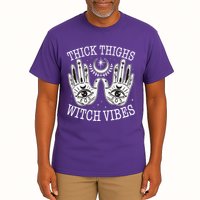Boho Thick Thighs Witch Vibes Tall T-Shirt