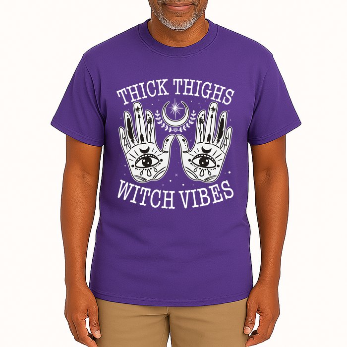 Boho Thick Thighs Witch Vibes Tall T-Shirt