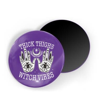 Boho Thick Thighs Witch Vibes Magnet
