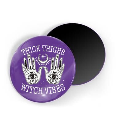 Boho Thick Thighs Witch Vibes Magnet