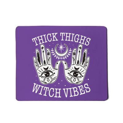 Boho Thick Thighs Witch Vibes Mousepad