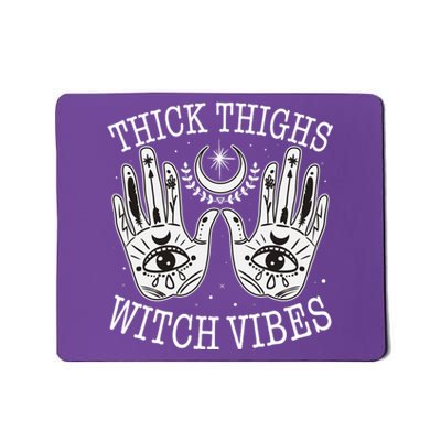 Boho Thick Thighs Witch Vibes Mousepad