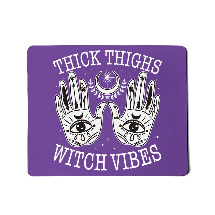 Boho Thick Thighs Witch Vibes Mousepad