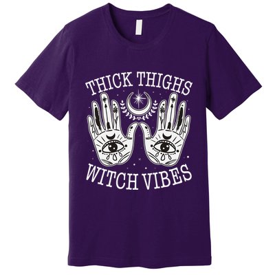 Boho Thick Thighs Witch Vibes Premium T-Shirt